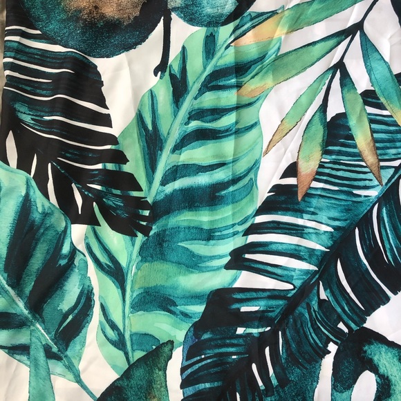 Banana Leaf Shower Curtain - Picture 2 of 3